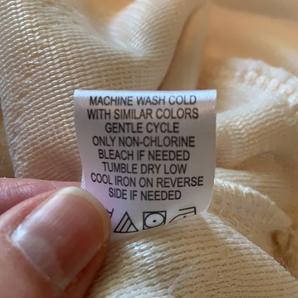 Almost Famous “Fur” Sweater in an Off White - Picture 9 of 9